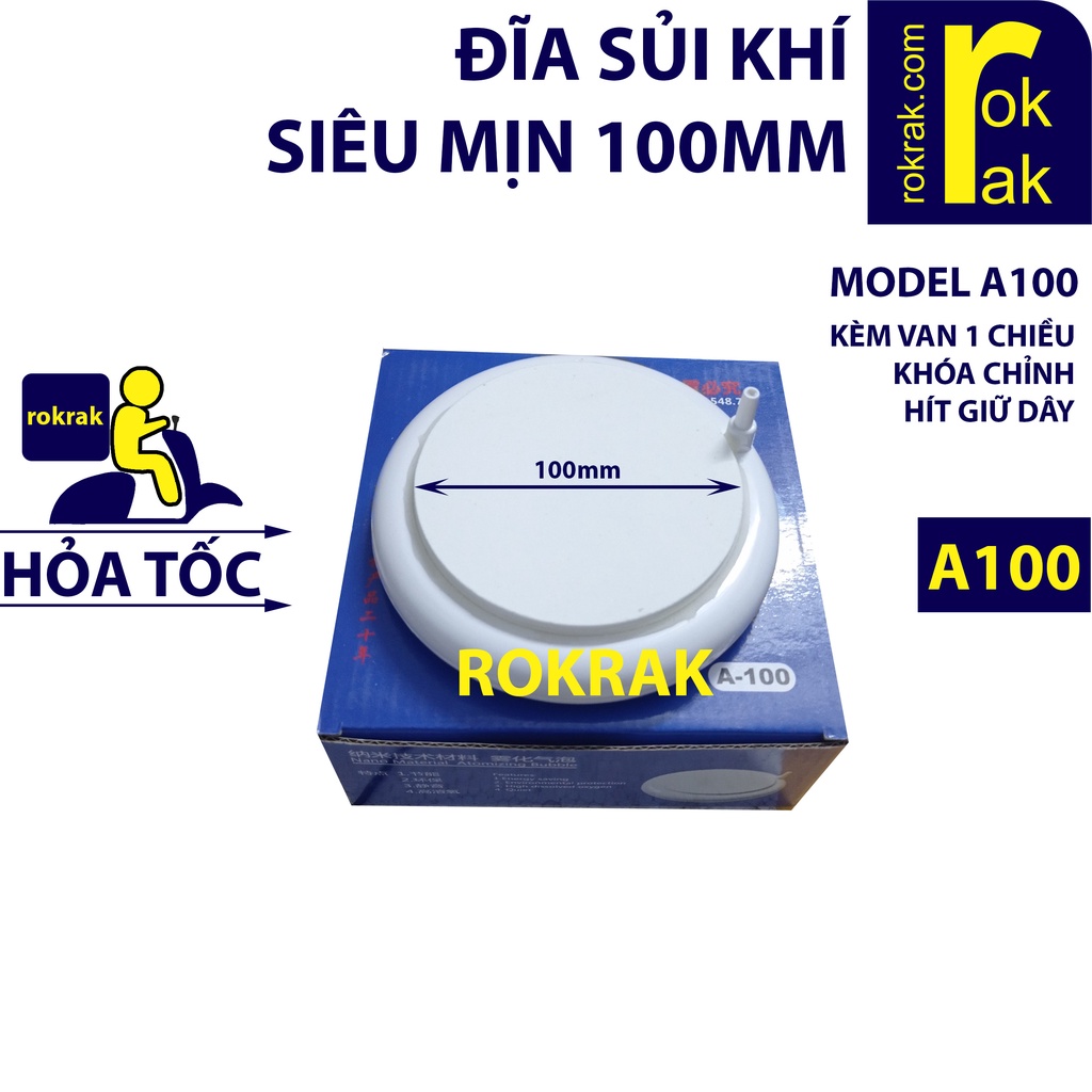 Đĩa sủi oxy siêu mịn CÁC LOẠI cho Hồ cá & Lọc Kaldnes