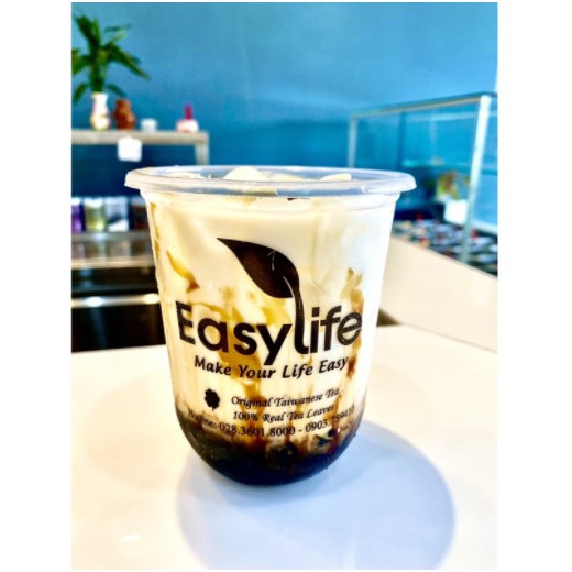 Trân Châu Đường Đen ăn liền Easy Life  bảo quản tủ lạnh 15 ngày
