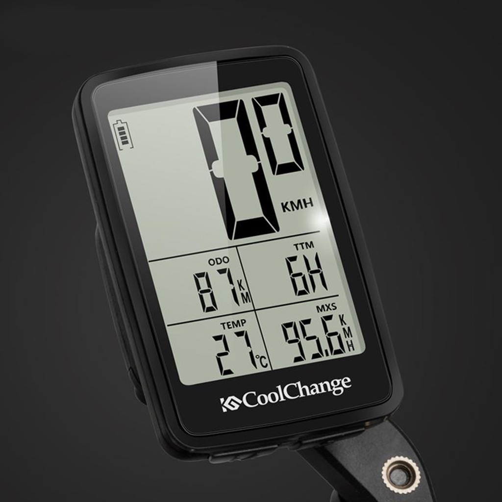 Bubble Shop61 LCD Bike Computer Bicycle Speedometer Odometer Waterproof Stopwatch Wired