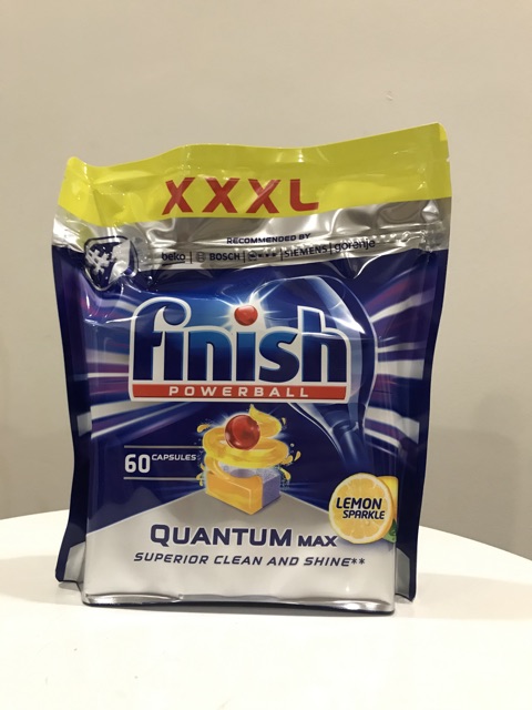 [HCM] Viên rửa bát Finish Quantum max - quantum ultimate - loại cao cấp nhất