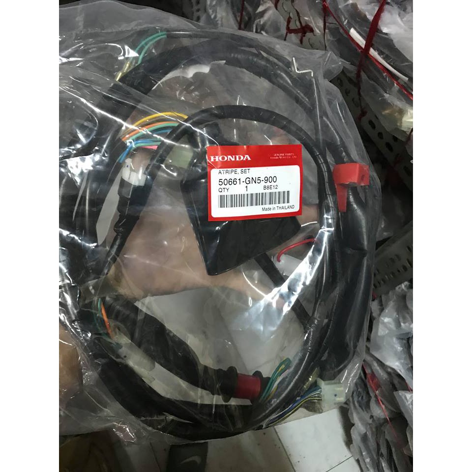 Dây điện sườn xe máy dream , wave