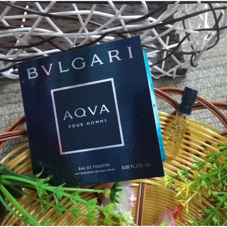 [Vial] Mẫu thử nước hoa Bvlgari Aqva Pour Homme EDT 1.5ml