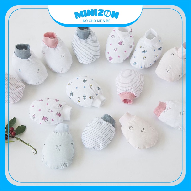 Set Bao Tay Bao Chân Mio Mẫu Mới Chính Hãng Giá Rẻ | Minizon Kids