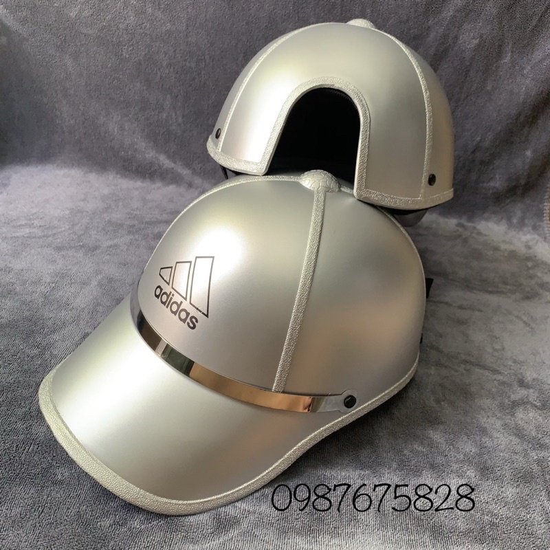 NÓN BẢO HIỂM KẾT TEM LV ❤️❤️❤️ THỂ THAO đai inox CHO NAM NỮ