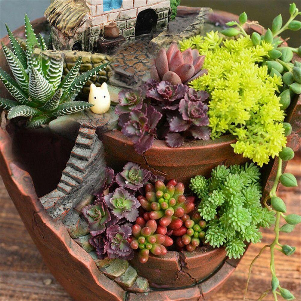 Giỏ Trồng Cây Bonsai Hình Ngôi Nhà