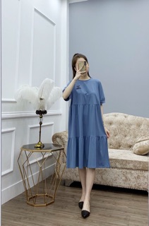 VÁY BẦU ĐẸP 2019 Chất mát(kèm ảnh thật)