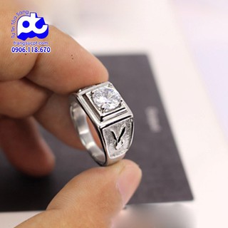 Nhẫn inox nam thép không gỉ giá không tưởng rẻ nhất tại HCM không đen - NNA233