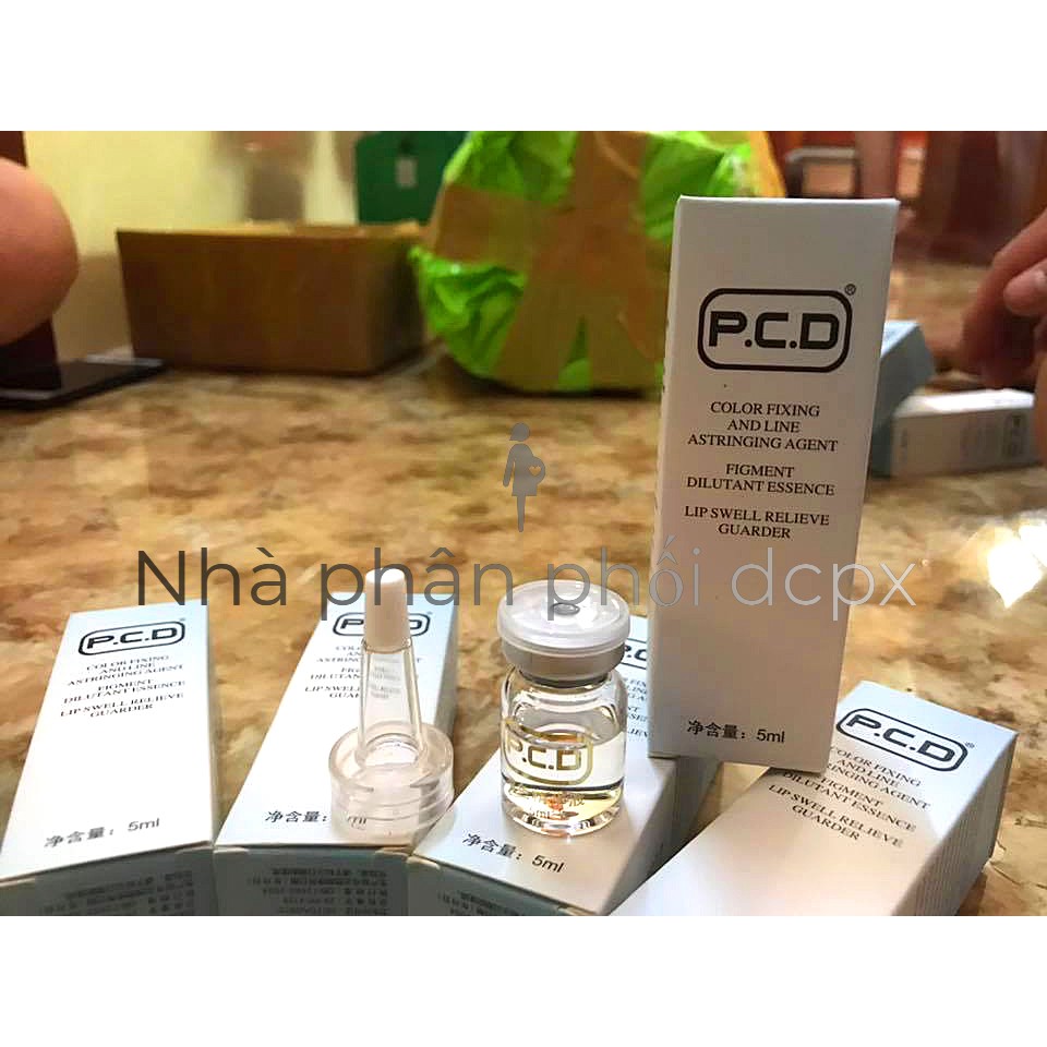 Phủ bóng collagen PCD Môi
