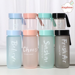 Bình Nước Thể Thao Bằng Nhựa Dung Tích 600ml Thiết Kế Tiện Dụng Cho Nam Và Nữ