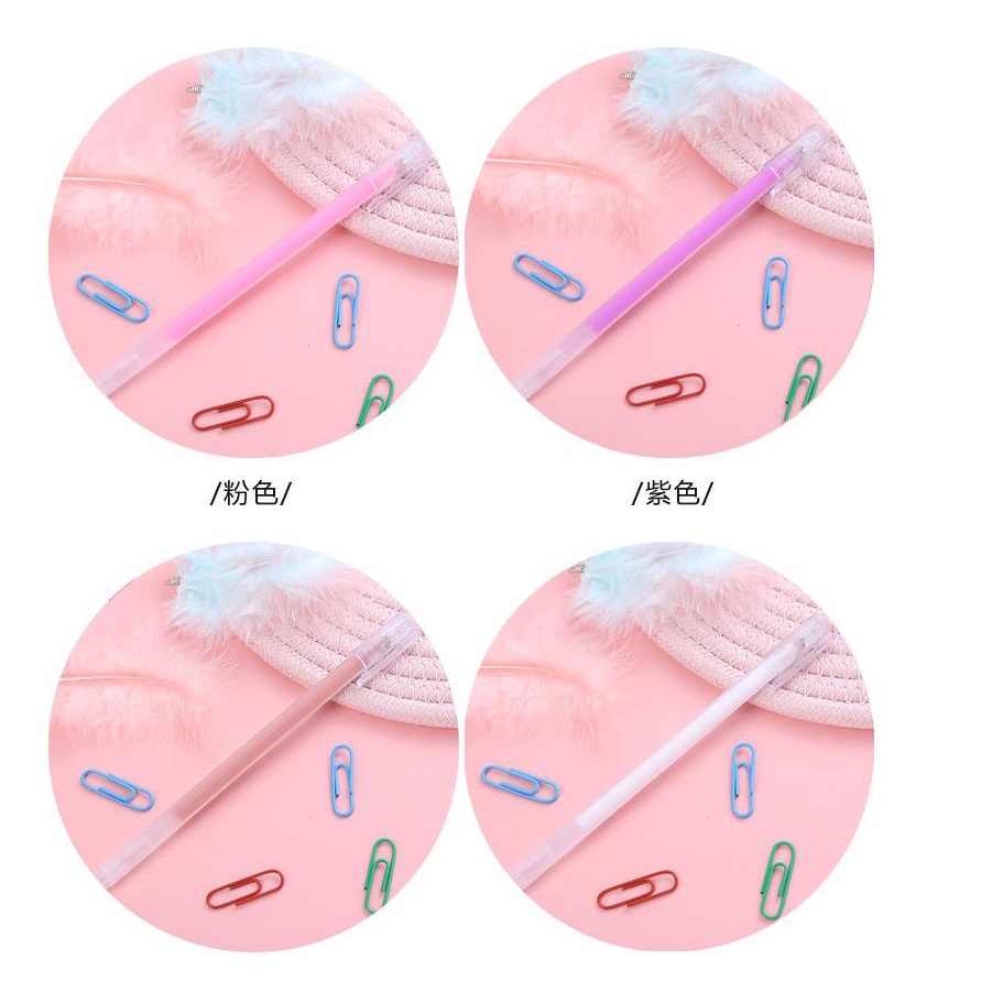 Bút Mực Gel Nhiều Màu Ngòi 0.5mm 12 Màu Phong Cách Muji
