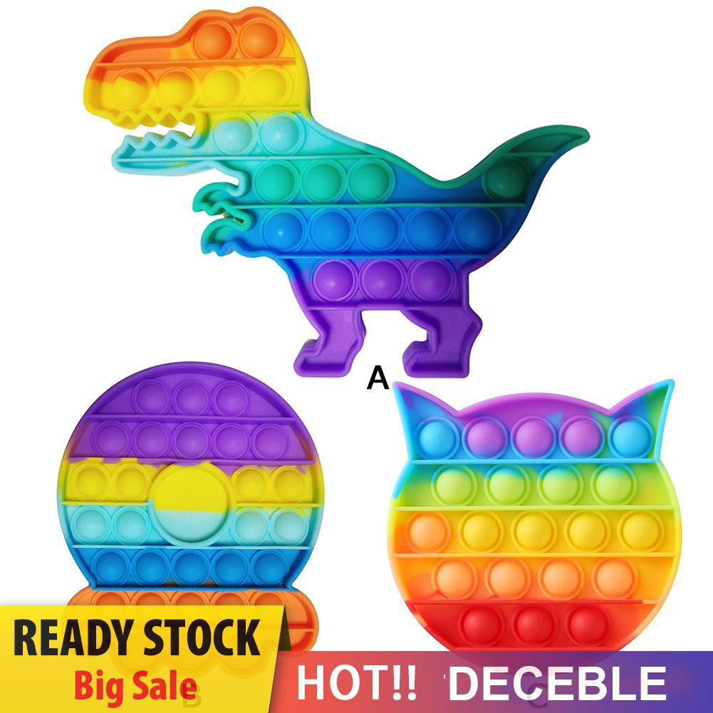Pop It Fidget Đồ chơi Autism Push Bubble Fidget Sensory Đồ chơi Soft Desktop Puzzle Anti-stress Đồ chơi