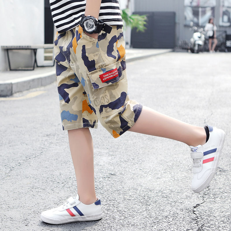 Quần Short Lưng Thun Cho Bé Trai