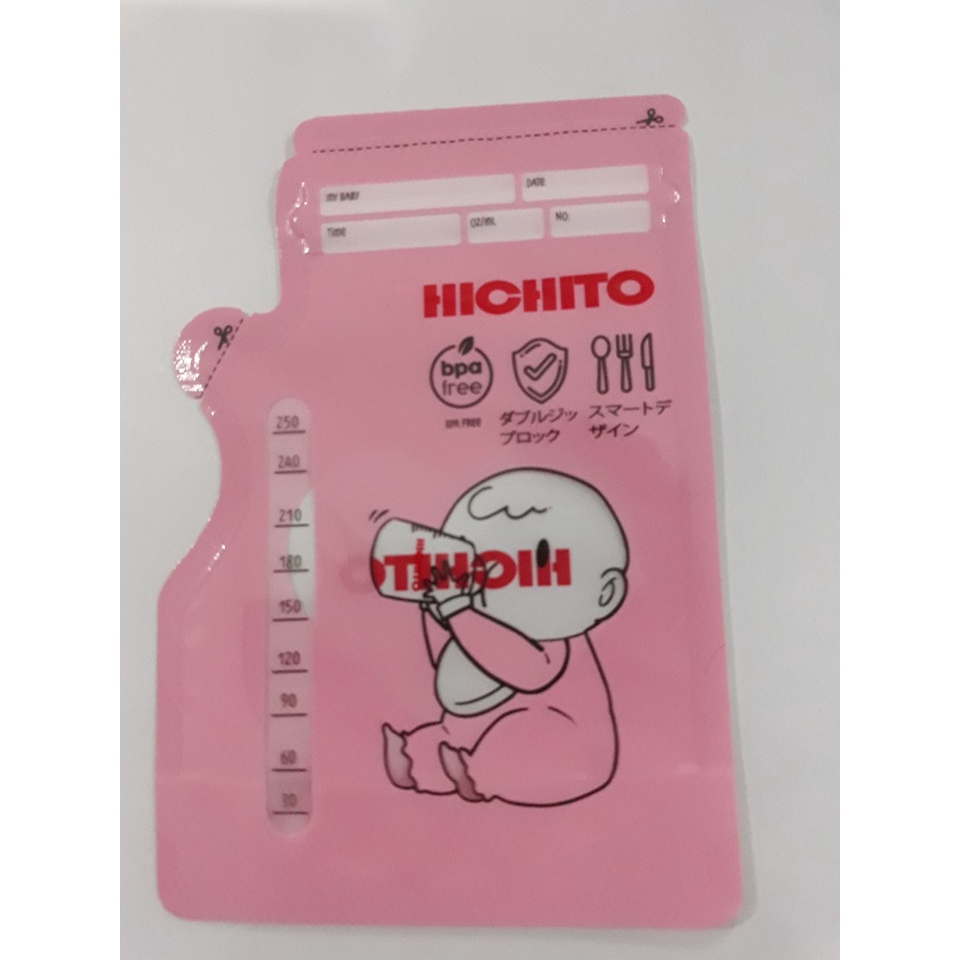 Túi Trữ Sữa Mẹ 250ml HICHITO-ICHIKO