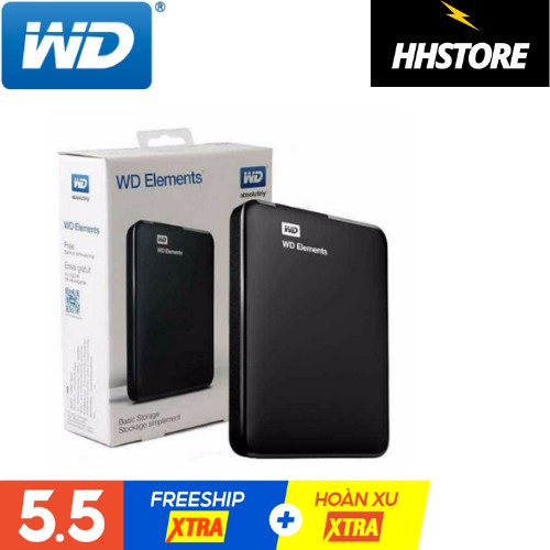 Ổ cứng di động WD elements 1tb-2tb-500gb-320gb USB 3.0 bảo hành 36 tháng đổi mới | BigBuy360 - bigbuy360.vn