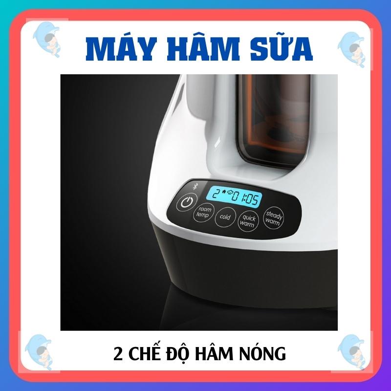 Máy hâm sữa thông minh Baby Brezza Safe Smart Bottle công nghệ Mỹ kết nối bluetooth với 2 chế độ hâm nóng tiện lợi