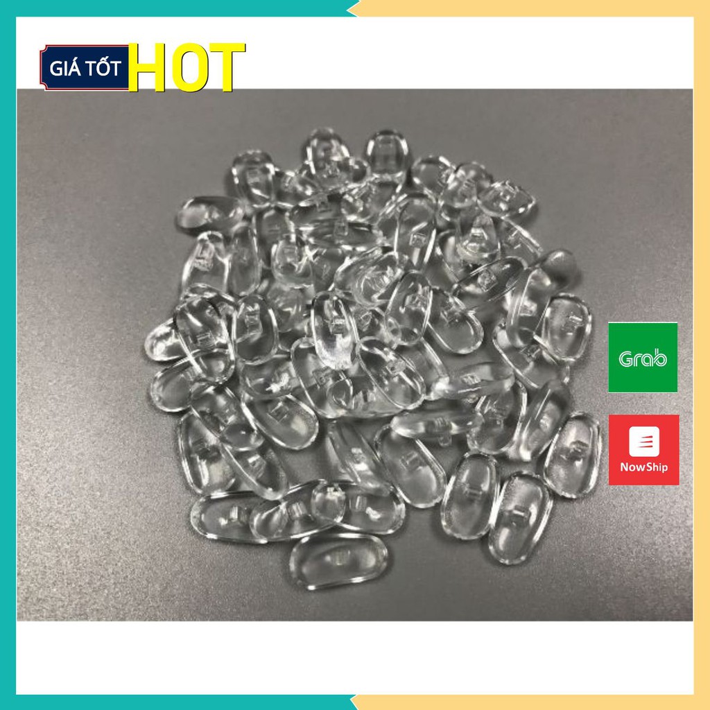 Đệm Mũi Silicon, Đệm mũi Nhựa PVC thông thường | Phụ kiện Kính Mắt | Túi 50 cặp [ Ship Hỏa Tốc HN ] | BigBuy360 - bigbuy360.vn