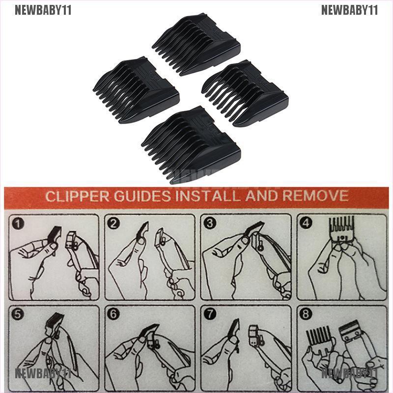 Bộ 2 Lược Hướng Dẫn Cắt Tóc Chuyên Dụng NEWBABY11