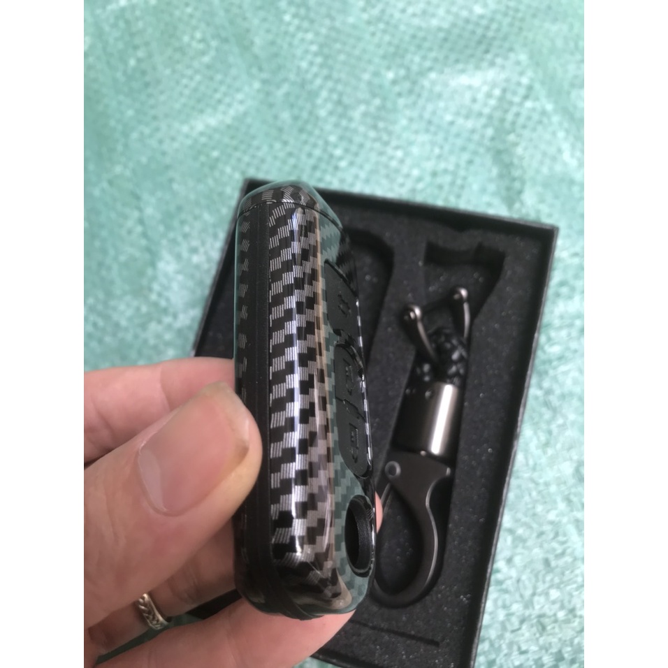 Ốp Khoá Ô Tô Mazda  Cho Mazda 2/3/6/CX5/CX8 - Vân Cacbon Cao Cấp Loại I