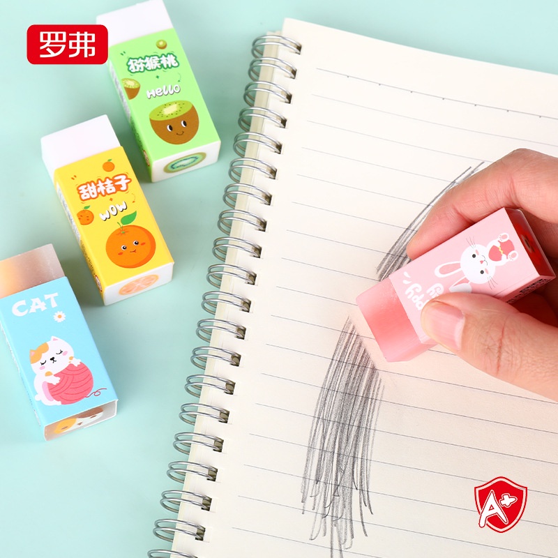 Tẩy Sassafras Hoạt Hình Sáng tạo Trái cây Nhỏ Nhiều Mẫu Dễ Thương