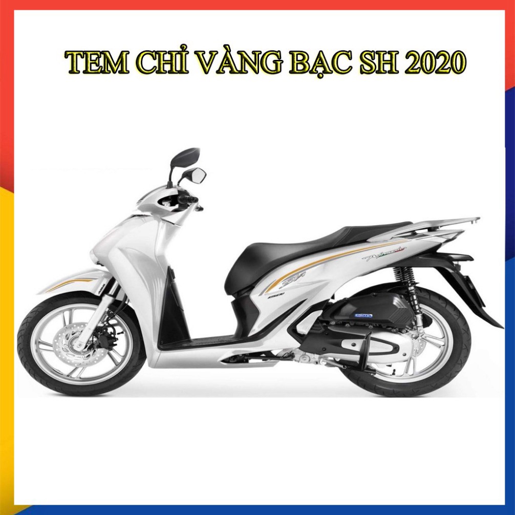 TEM CHỈ XE SH 2020 PHẢN QUANG 3M ( CÓ CLIP HÌNH THẬT)