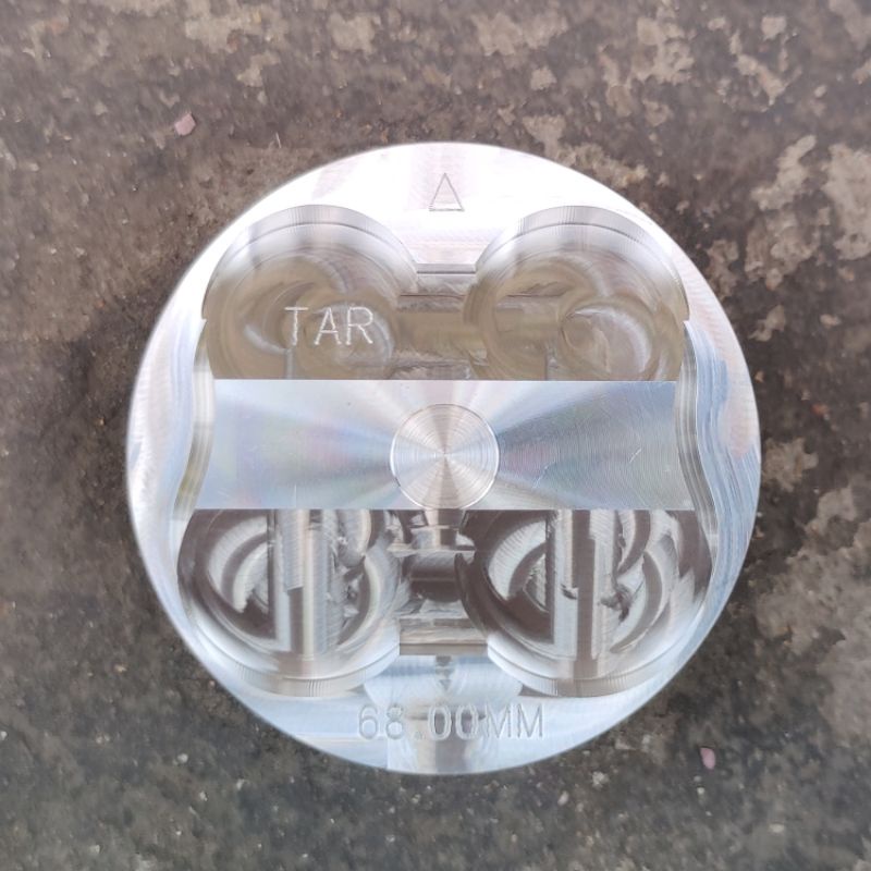 Trái piston nén FJN - TA Racing 68mm dành cho Exciter 135, Exciter 150