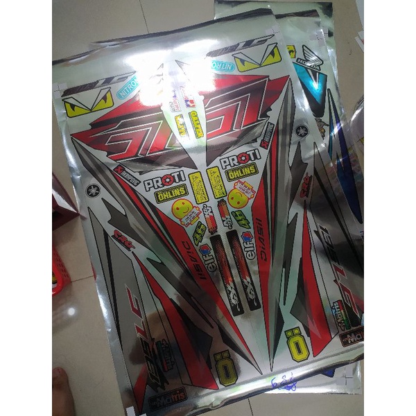 Tem Rời Ex 135 Dán Xe Đen - Tặng Logo