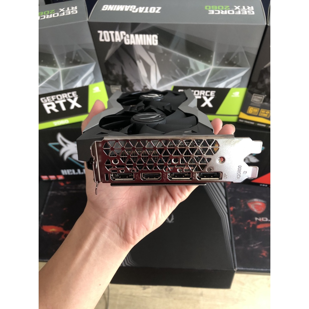 Card màn hình Zotac RTX2060 (6GB GDDR6, 192-bit) NEW | BigBuy360 - bigbuy360.vn