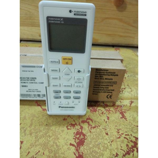 Điều Khiển Máy Lạnh Panasonic ACXA75C13920 ( Hàng Chính Hãng Mới 100%