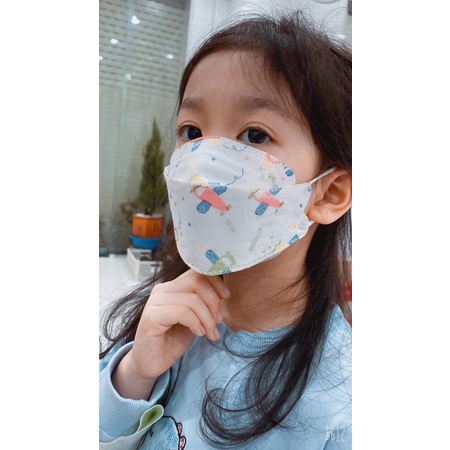 (1 túi 10 chiếc ) KHẨU TRANG CAO CẤP KF94 ĐP KIDS