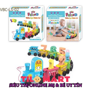 Đồ chơi đoàn tàu số học (quà tặng bỉm Goon)