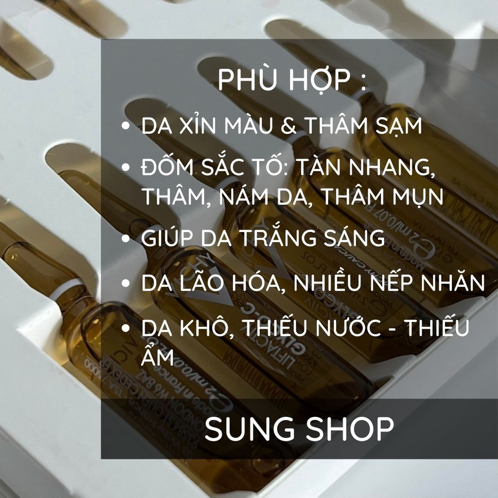 [CAO CẤP] Serum giảm thâm nám tàn nhan ban đêm Vichy Liftactiv Specialist Ampoule Glyco C ngăn lão hóa sáng da