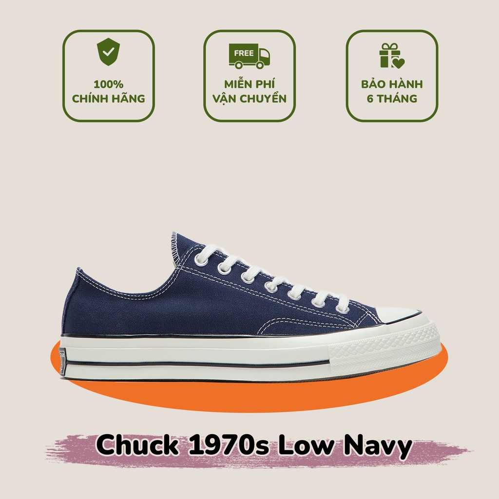 giày sneaker CONVERSEE CHUCK 70S LOW NAVY