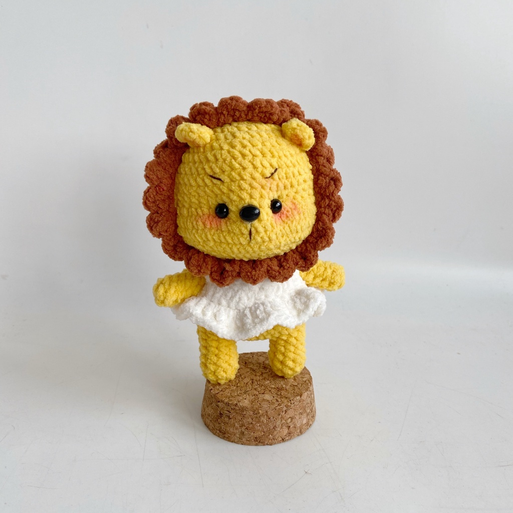 [Công Thức] 🦁 Chart Tiếng Việt chú Sư Tử siêu đáng yêu 🦁 - Yêu Handmade