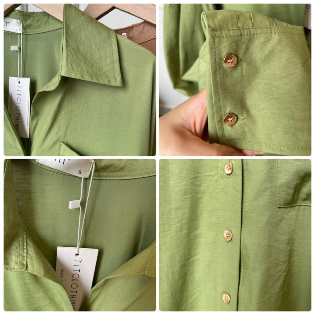Remi Shirt - TIT.Elegant - Áo sơ mi chất liệu Linen đũi cao cấp