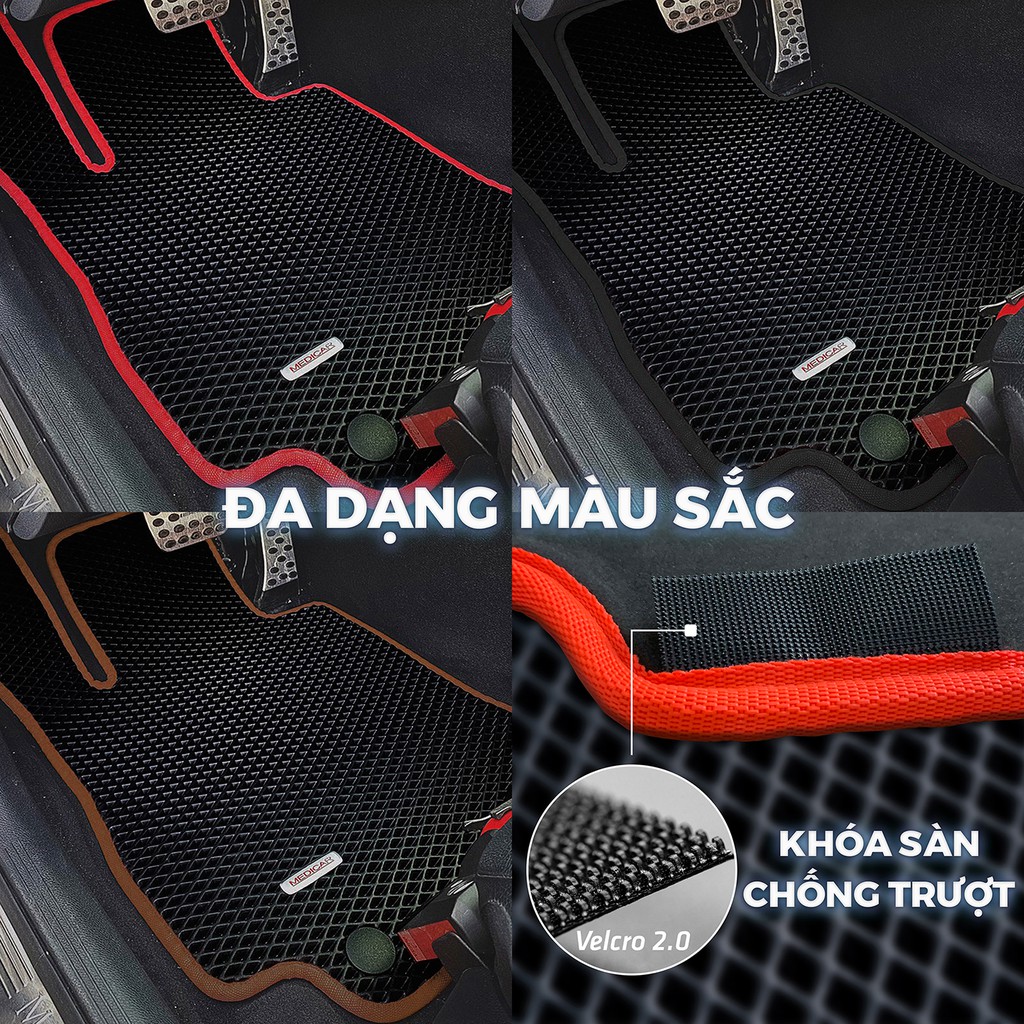 MEDICAR - Thảm Lót Sàn ô tô Audi A5 Sportback (2017 -&gt; 2020)