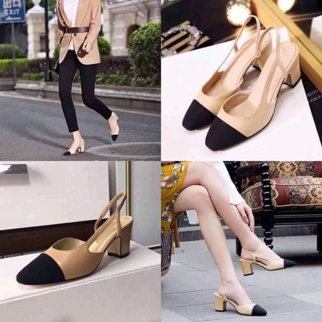🔥🔥Giày cao gót quai hậu 5 phân💋💋