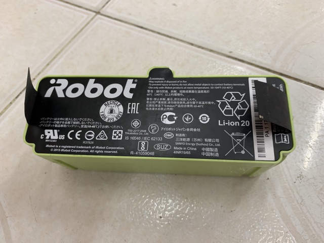 pin lion irobot roomba dùng cho 805,860-890-960-970