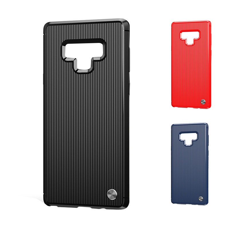Ốp lưng silicon mềm màu đen cho Samsung Galaxy Note9