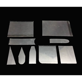 Bộ mica chà láng bánh 9 món