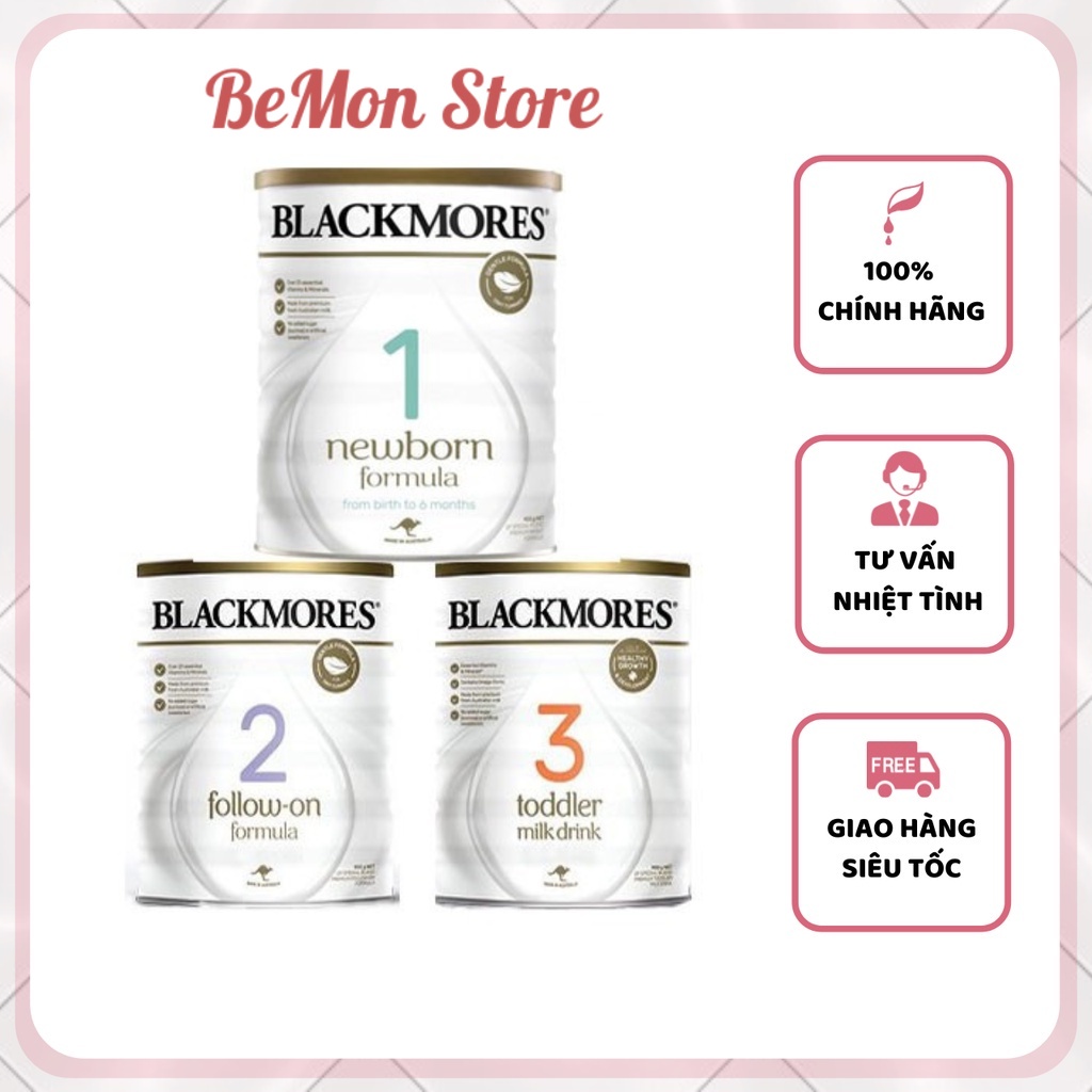 [ Air + Bill] Sữa Blackmore Đủ Số 900gr