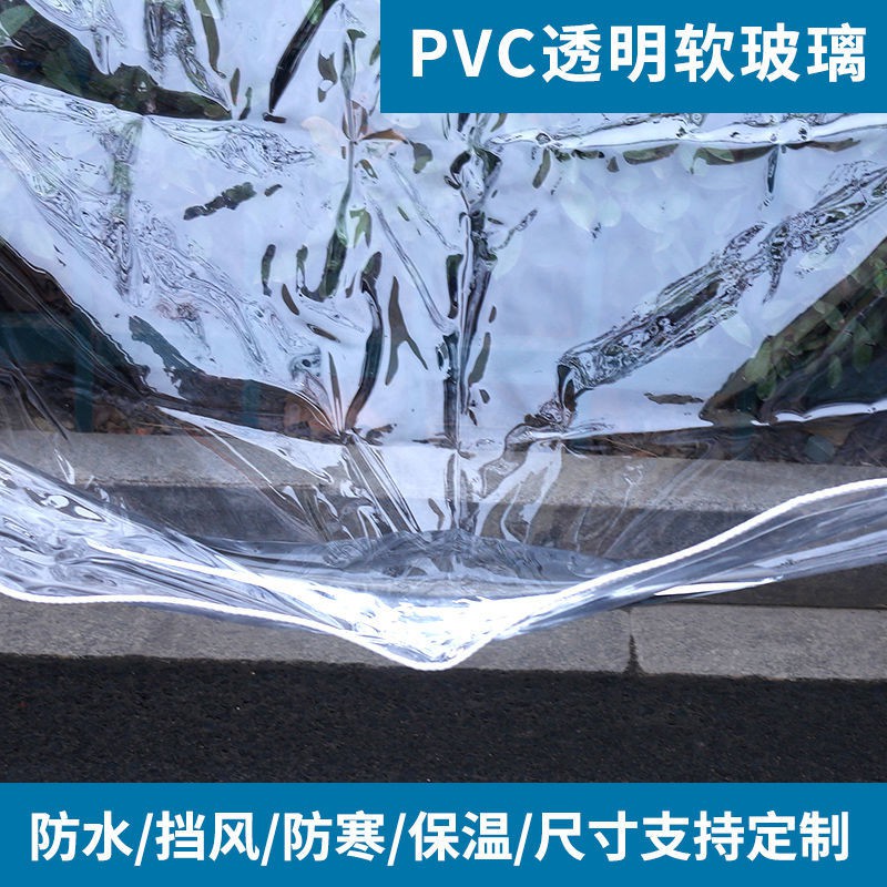 Tấm Bạt Che Nắng Mưa Bằng Pvc Dày Trong Suốt Chống Thấm Nước Tiện Dụng