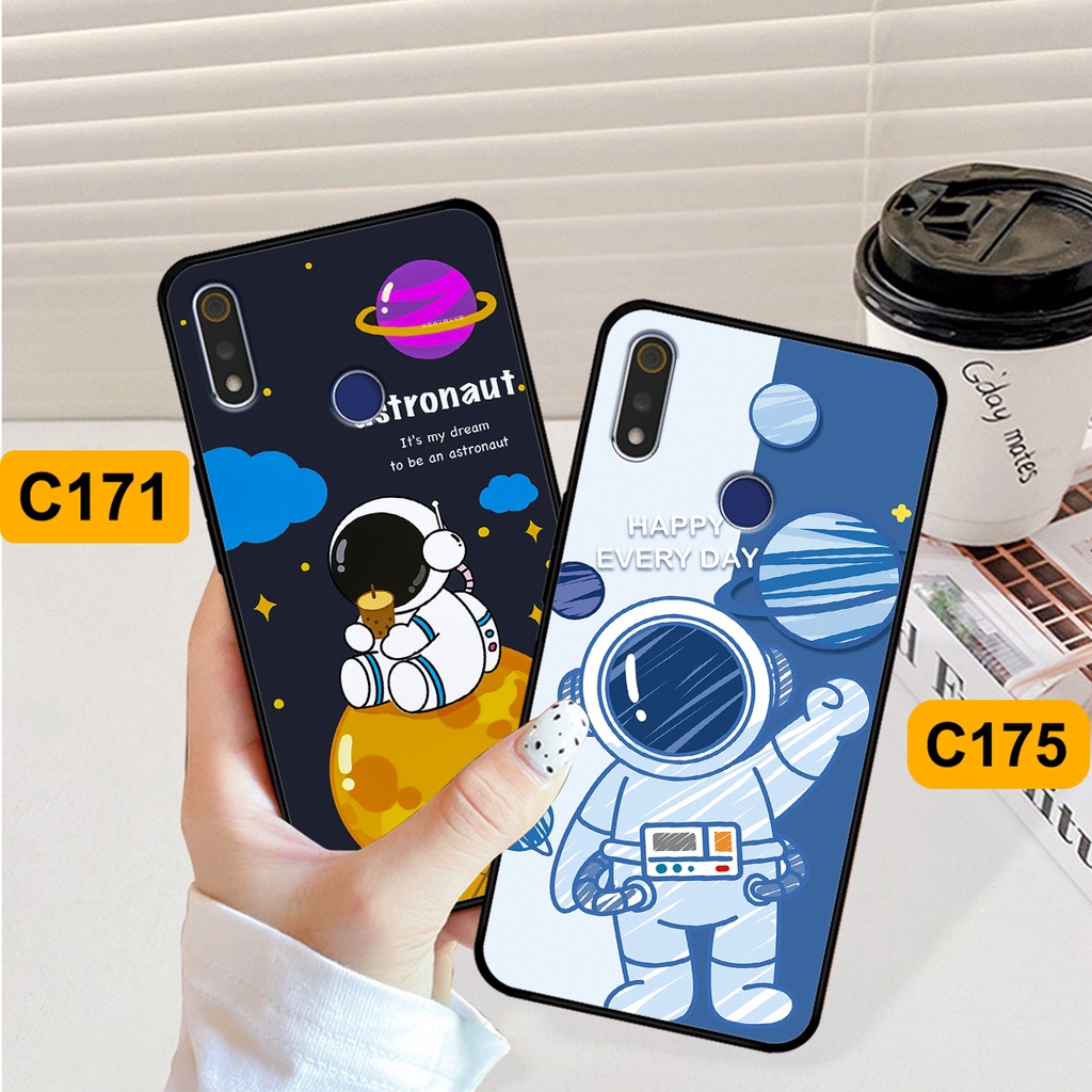 Ốp Realme 3 / 3 Pro in hình astronaut, phi hành gia vũ trụ hottrend, độc đáo, cá tính.
