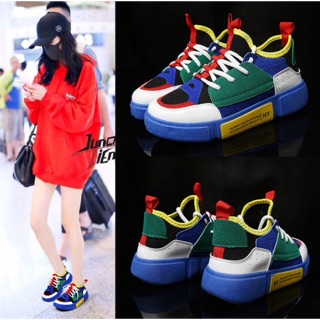 Giày sneaker, giày thể thao nhiều màu nữ ( ảnh thật cuối )