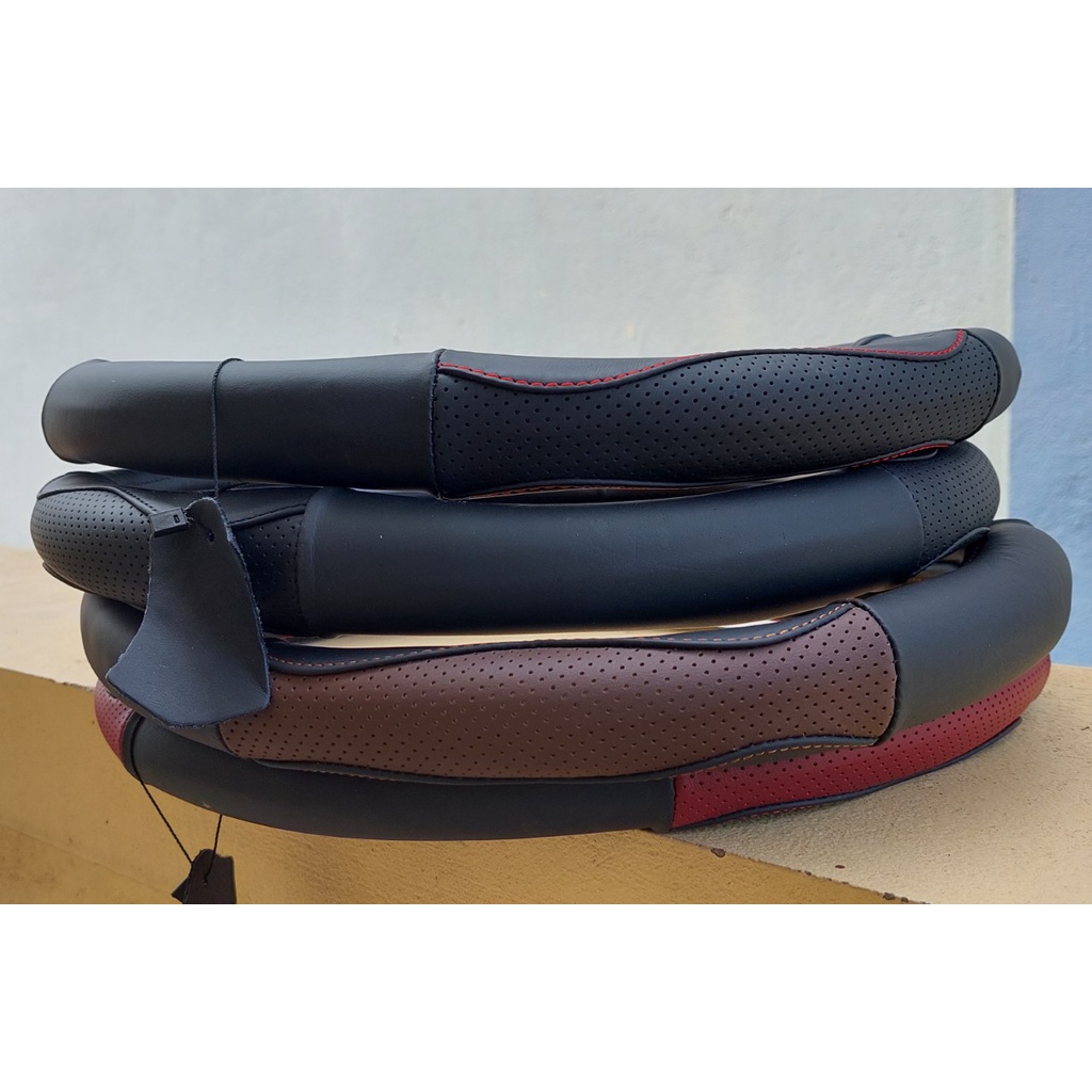 Bọc Vô lăng Ô tô Da cao cấp size 38cm