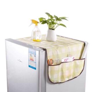 tấm khăn phủ tủ lạnh có ngăn
