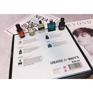 Set Nước Hoa Macy's Fragrance Sampler For Him