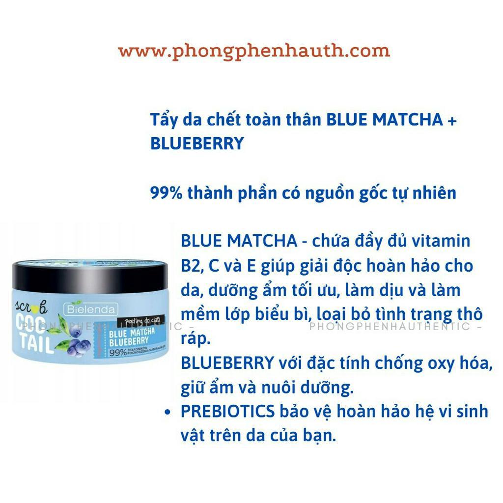 Tẩy da chết toàn thân Bielenda Coctailk Body Scrub 350gr - thuần chay