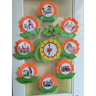 Bộ hoạt động 1 ngày của bé