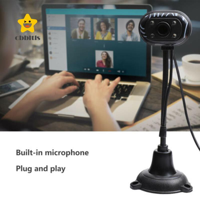 H3 New HD Webcam PC Digital USB Camera Video Recording