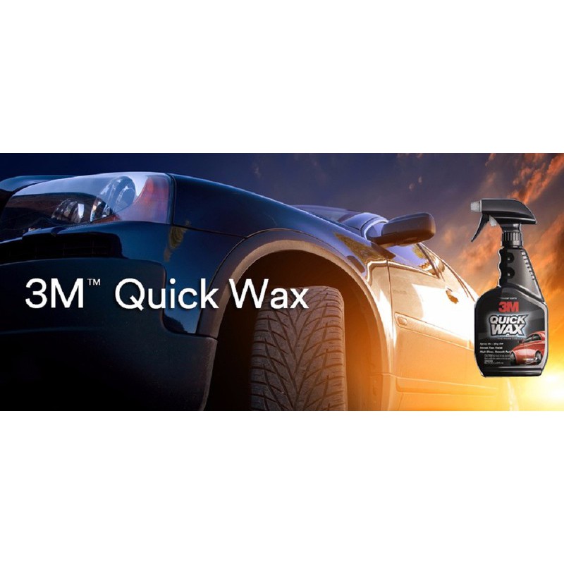 Bộ 2 sản phẩm chai xịt bóng nhanh 3M Quick Wax3M PN39034 473ml